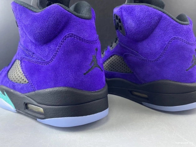 136027-500 Retro 5 Air Jordan Grape Alternate 1213